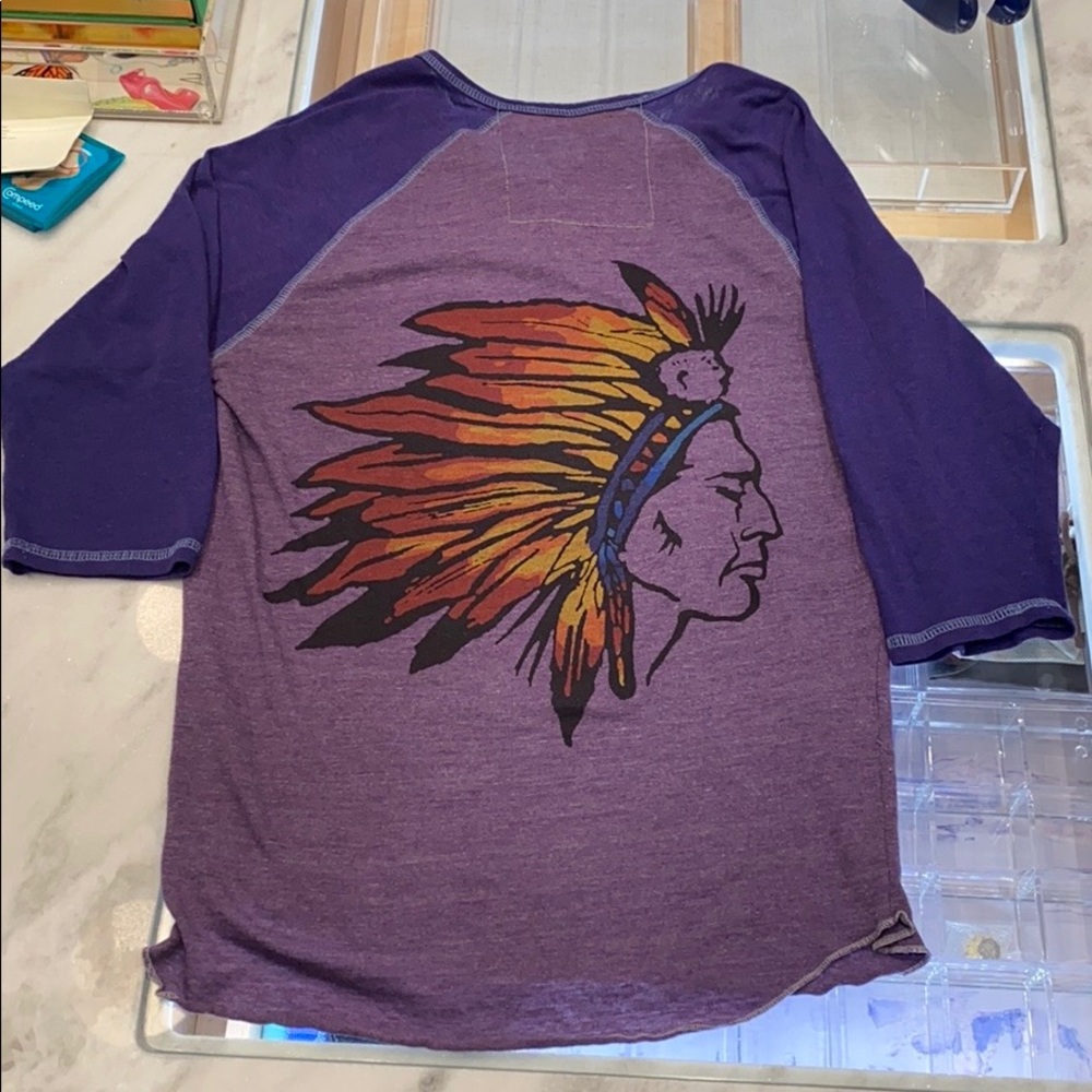 Rare Aviator Nation Baseball Tee